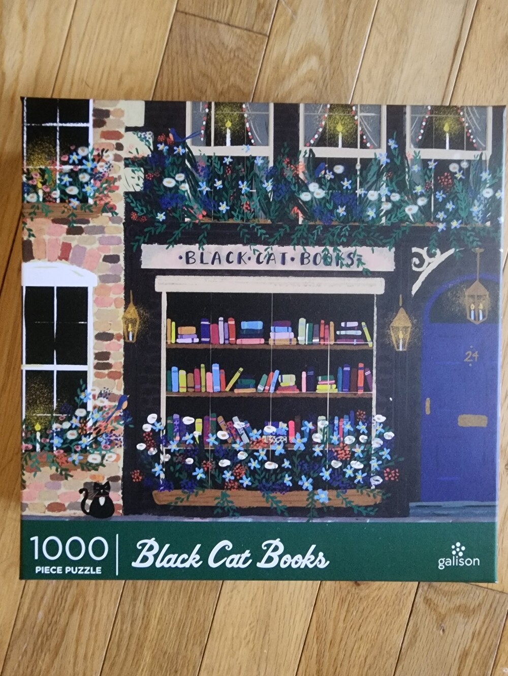 3 FOR $20! Black Cat Books, Galison 1000 Pc Puzzle